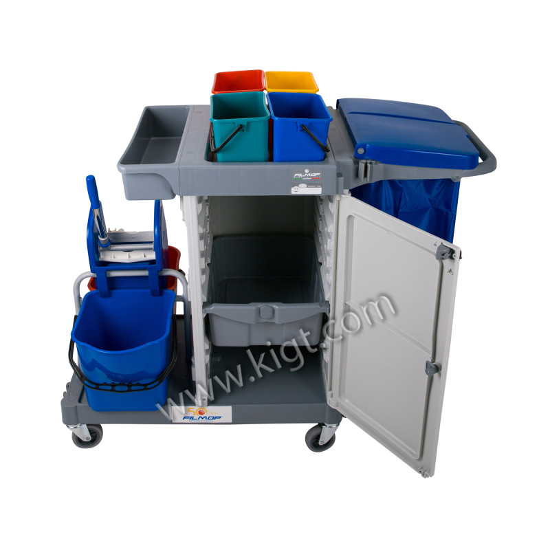 Multi Function Janitor Filmop  closing With Wringer