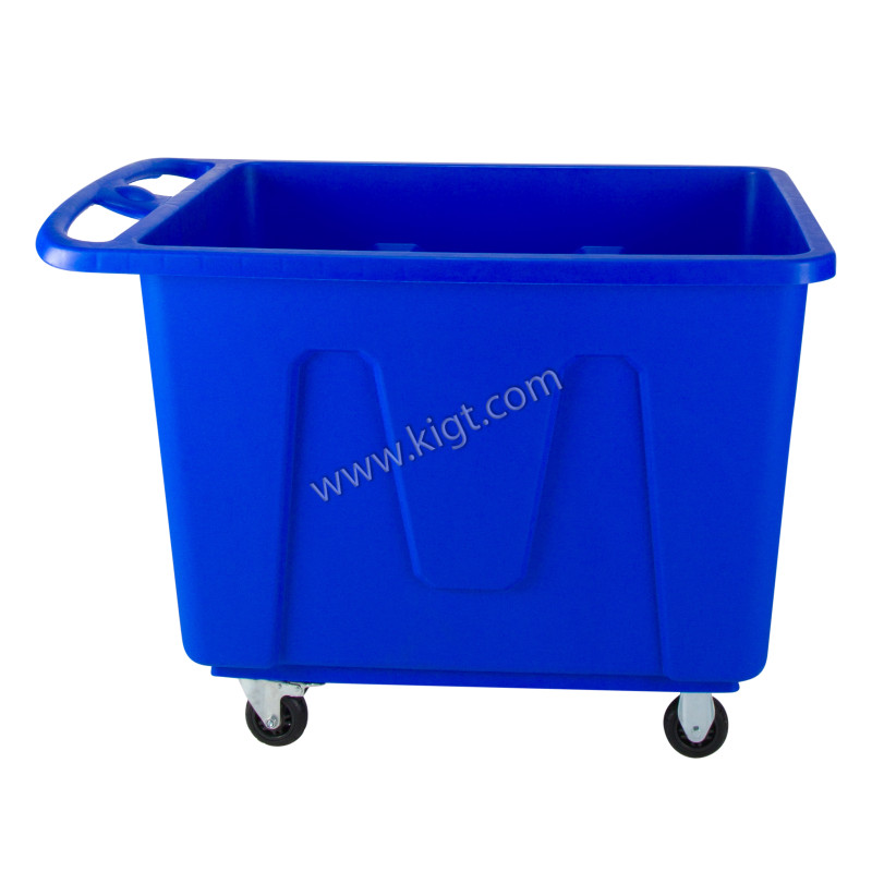 Laundry cart plastic color 350 Ltr