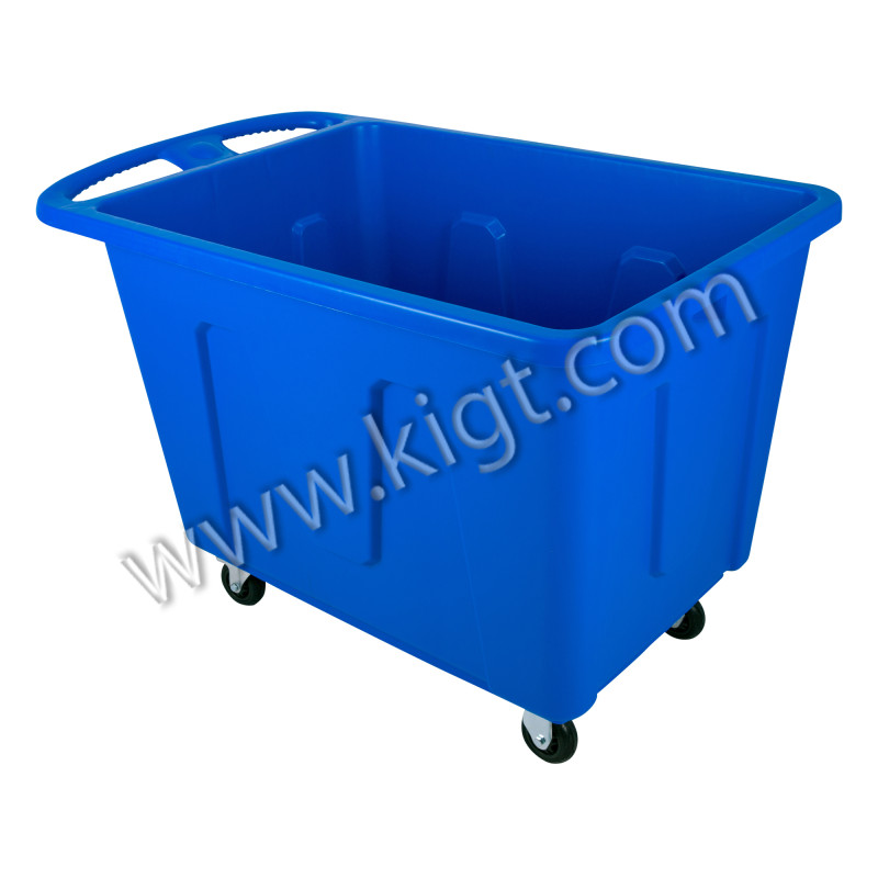Laundry cart plastic color 350 Ltr