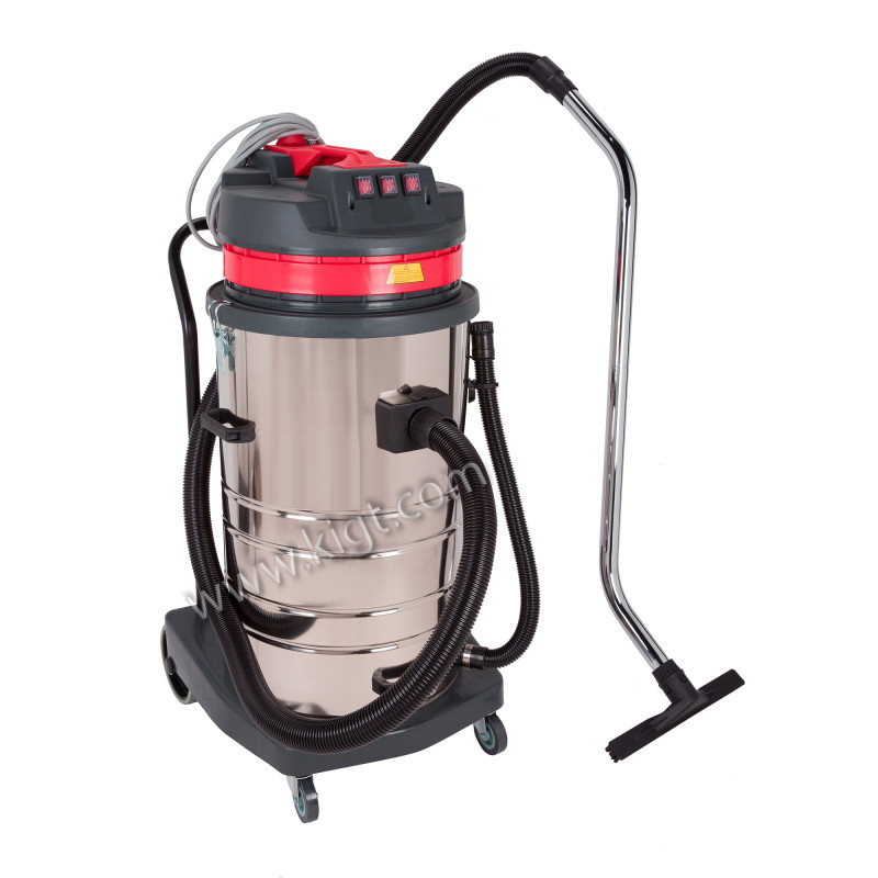 Vaccum cleaner 80  ltr wet/dry 3 motor