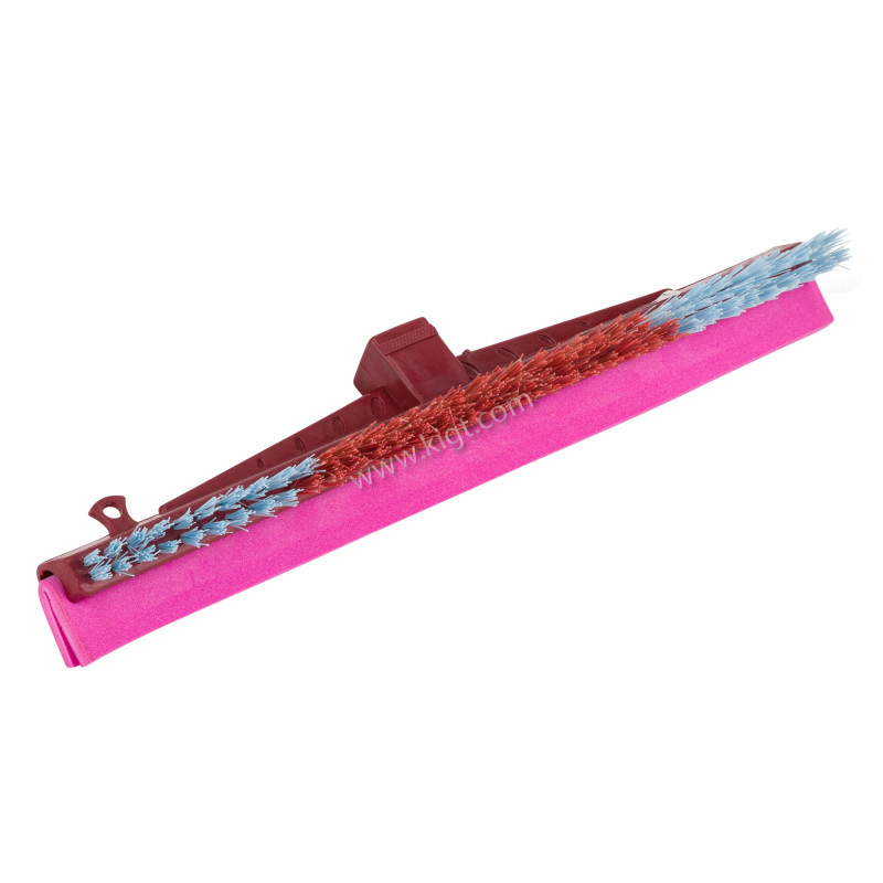 Plastic wiper with brush 40 CM