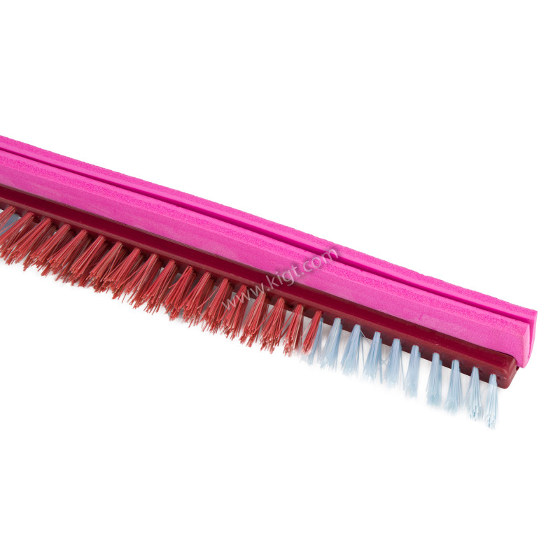 Plastic wiper with brush 40 CM