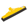 Plastic wiper single rubber 35 cm without stick