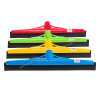 Plastic wiper single rubber 45 cm without stick