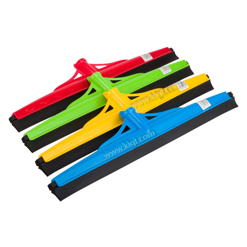 Plastic wiper single rubber 55 cm without stick