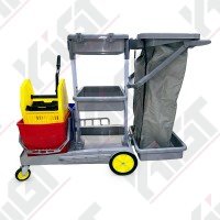 AKC Multi-function Janitor Cart